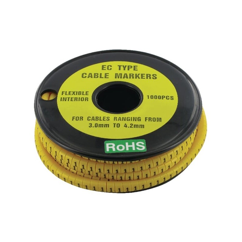 Cable coding 1 roll 1,000 piece - LA75351