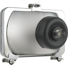 Headlight Halogen, rectangular, 12/24V, 168x106mm, Kramp - LA80166