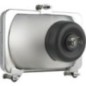Headlight Halogen, rectangular, 12/24V, 168x106mm, Kramp - LA80166