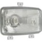 Headlight Halogen, rectangular, 12/24V, 156x93mm, Kramp - LA80159