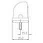 Number plate light LED compact - LA41003
