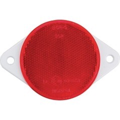 Reflector, red, round - LA75018