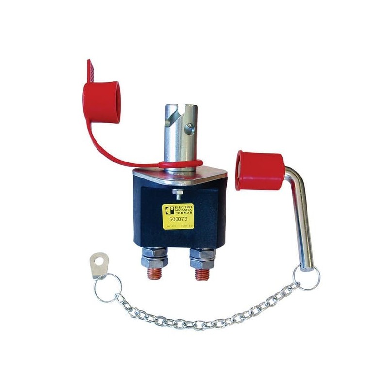 Battery main switch heavy duty with locking system - LA500073 Battery main switch heavy duty with locking system - LA500073