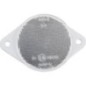 Reflector, white, round - LA75016