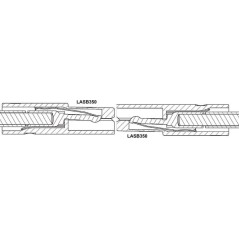 Stecker 350A - LASB350