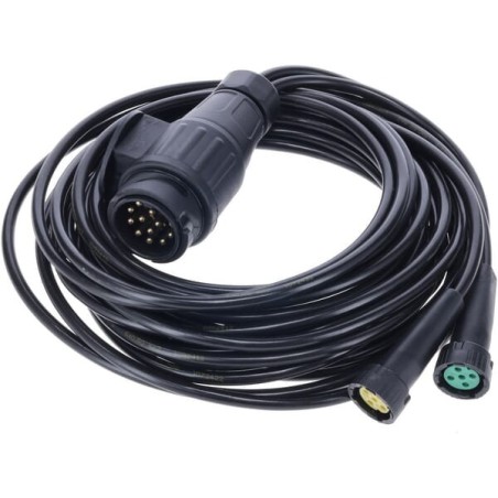 Cable set 5m 13 pole plug -2x 5 pole connector - LA940006