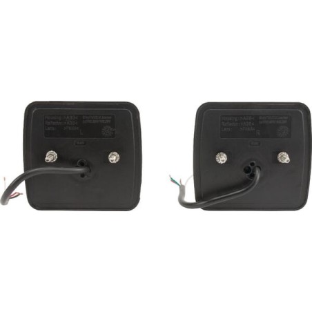 Rear light LED, rectangular, 12/24V, 98.8x106.5x35mm, gopart - LA99195