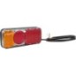 Multifunction rear light LED, rectangular, 12-24V, 200.5x85x40mm, Kramp - LA40029
