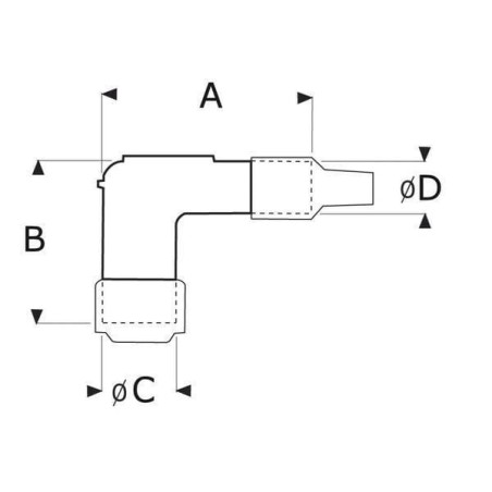 Zündkerzenstecker NGK - LBER