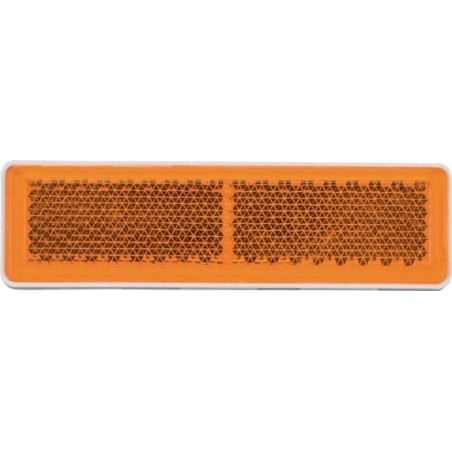 Reflector, amber, rectangular - LA75008
