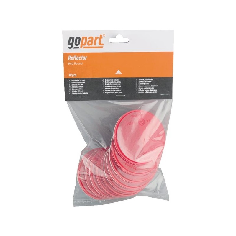 Reflector, red, round - LA75024 Reflector, red, round - LA75024