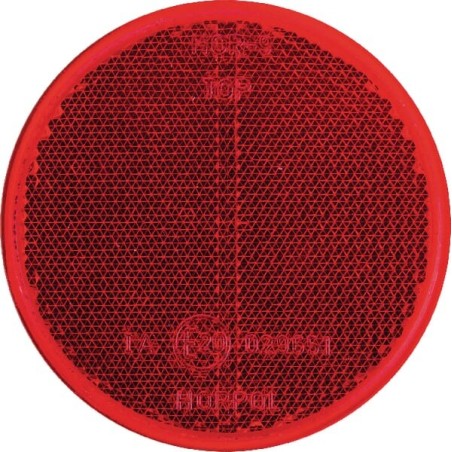 Reflektor, rot, rund - LA75024