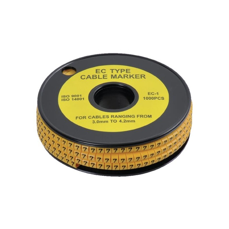 Cable coding 7 roll 1,000 piece - LA75357 Cable coding 7 roll 1,000 piece - LA75357