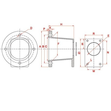 Coupling SAE-A Honda - LB152825A