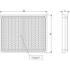 LA75011 gopart, Reflectors 
