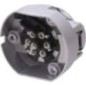 Socket 7-pole metal - LA403026 Socket 7-pole metal - LA403026