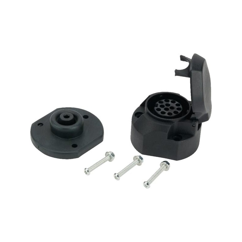 Socket plastic 13-pole - LA403008 Socket plastic 13-pole - LA403008