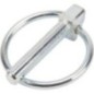 Zawleczka składana z kółkiem 6x33 mm Kramp - LP633KR Zawleczka składana z kółkiem 6x33 mm Kramp - LP633KR