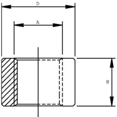 Schweißmuffe 3/8 BSP - LSN06E