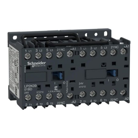 Reversing contactor 9A 4kW - LP2K0901BD