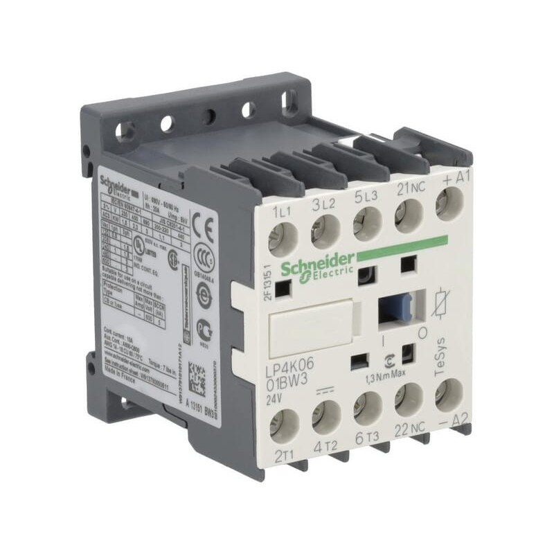 Contacter 6A 2,2kW - LP4K0601BW3