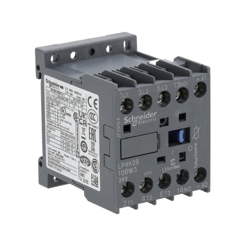 Contacter 9A 4kW - LP4K0910BW3