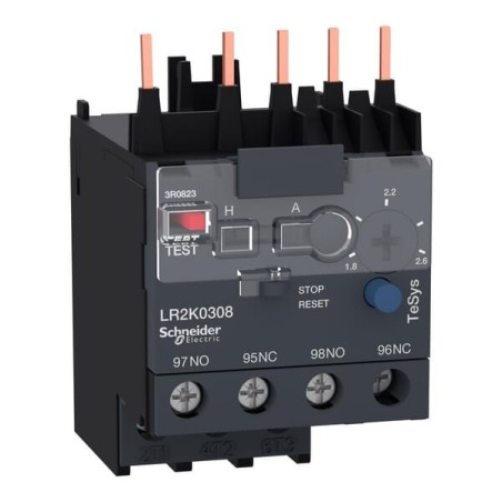 Thermal overload relay 1.8-2.6A - LR2K0308