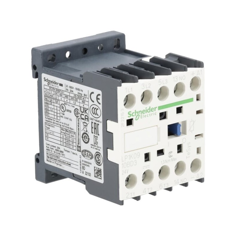 Contacter 9A 4kW - LP1K0910BD3