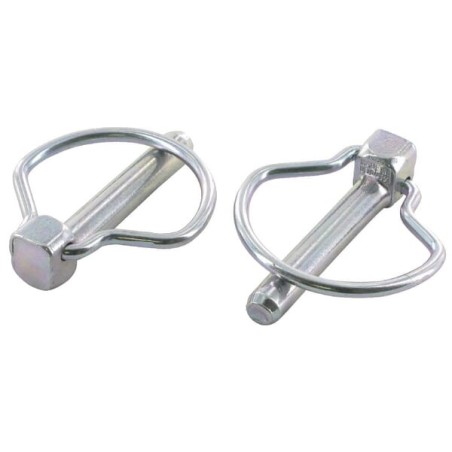 D-ring linch pin 8x45mm Kramp - LPD8Z