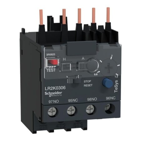 Thermal overload relay 0.8-1.2A - LR2K0306