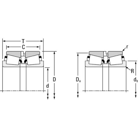 Kegelrollenlager - LM4854890013