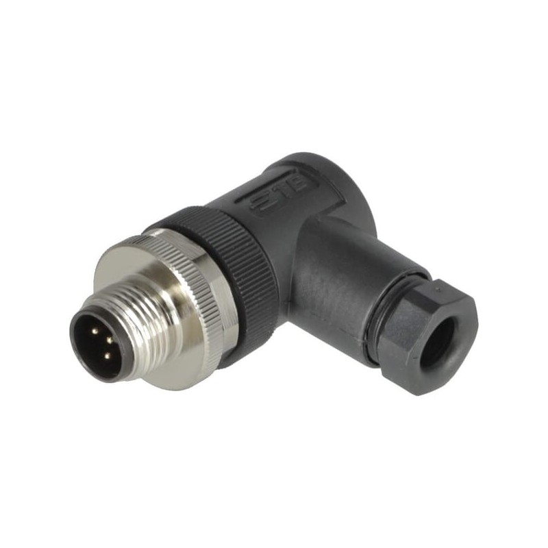 Stecker 5 P. Stecker M12 Code-A, 90 Grad - M1205MA90A