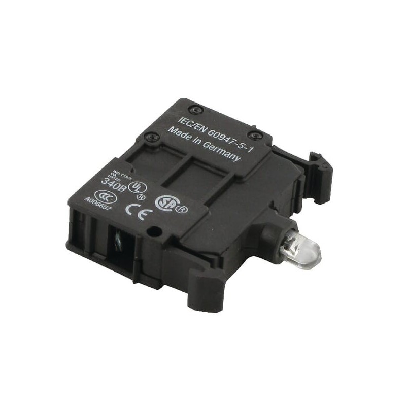 Red LED element 85-265 V front - M22LED230R