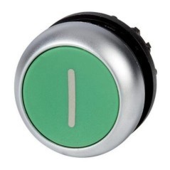 Pushbutton green 1 inch spring-return - M22DGX1