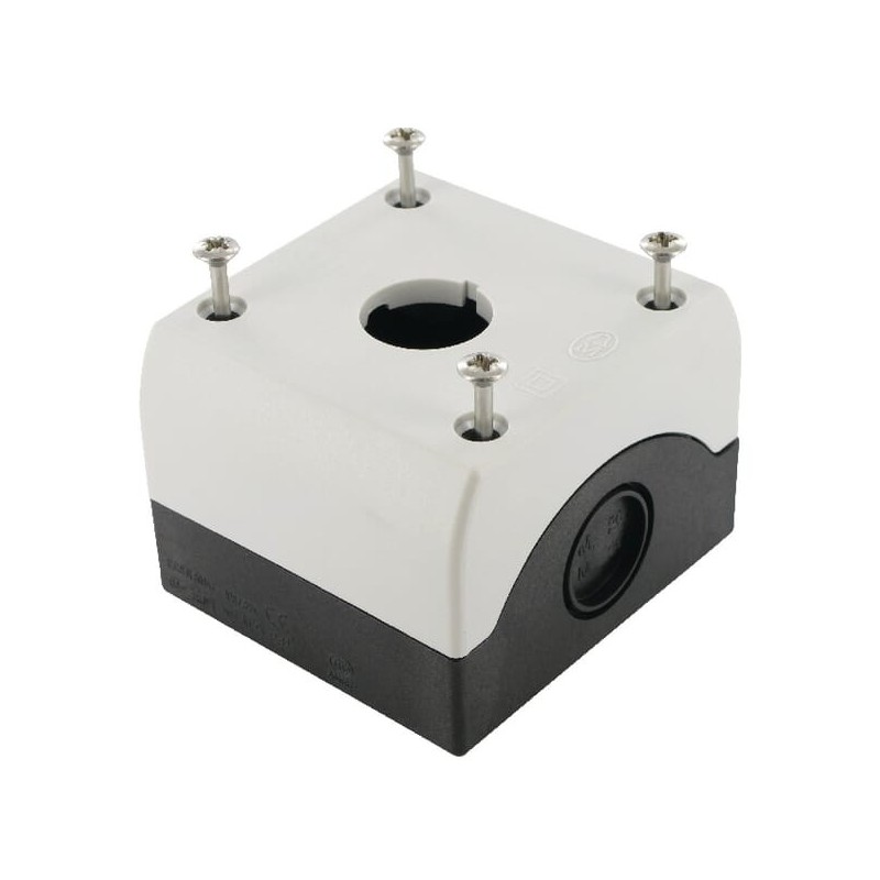 Surface mount enclosure, 1 hole - M22I1 Surface mount enclosure, 1 hole - M22I1