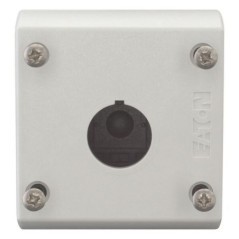 Surface mount enclosure, 1 hole - M22I1