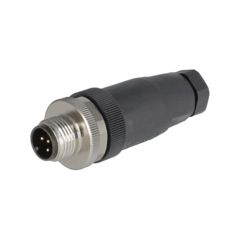 Stecker 5 P. Stecker M12 Code-A - M1205MA18A