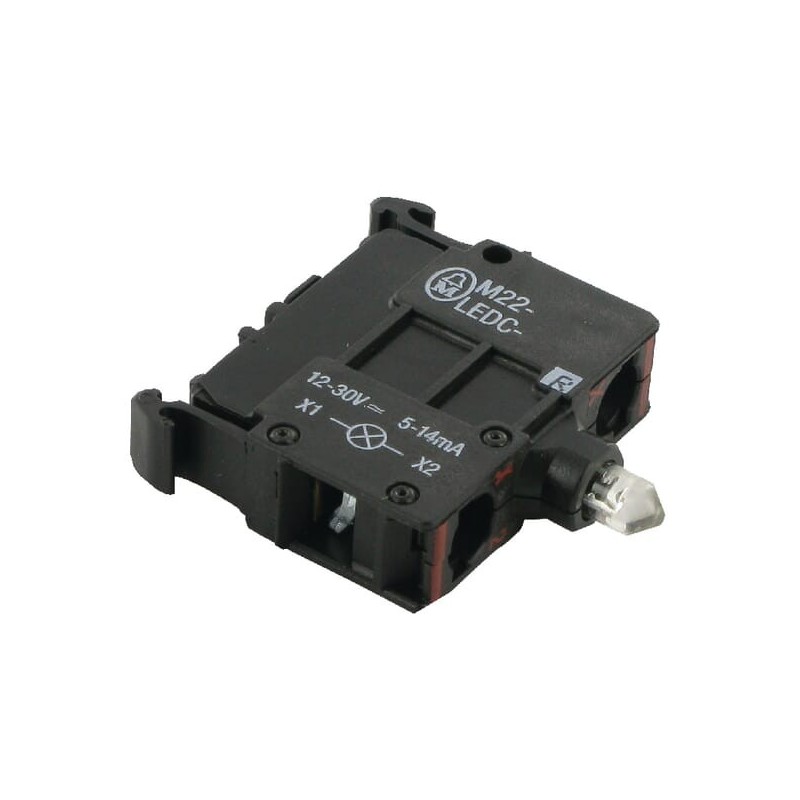 LED-Element rot 12-30V boden - M22LEDCR