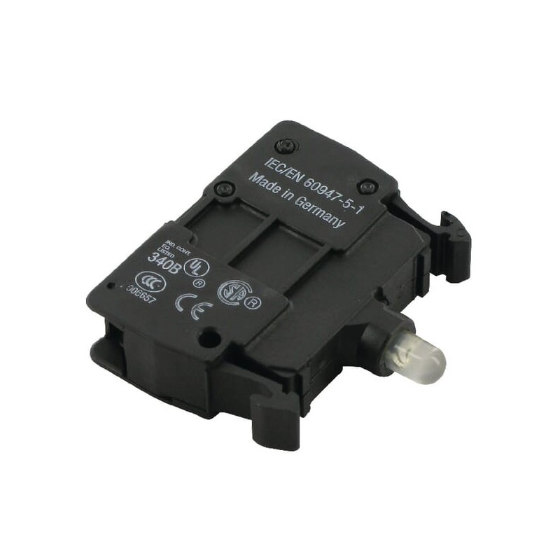 LED-Element blau front cc - M22CLEDB