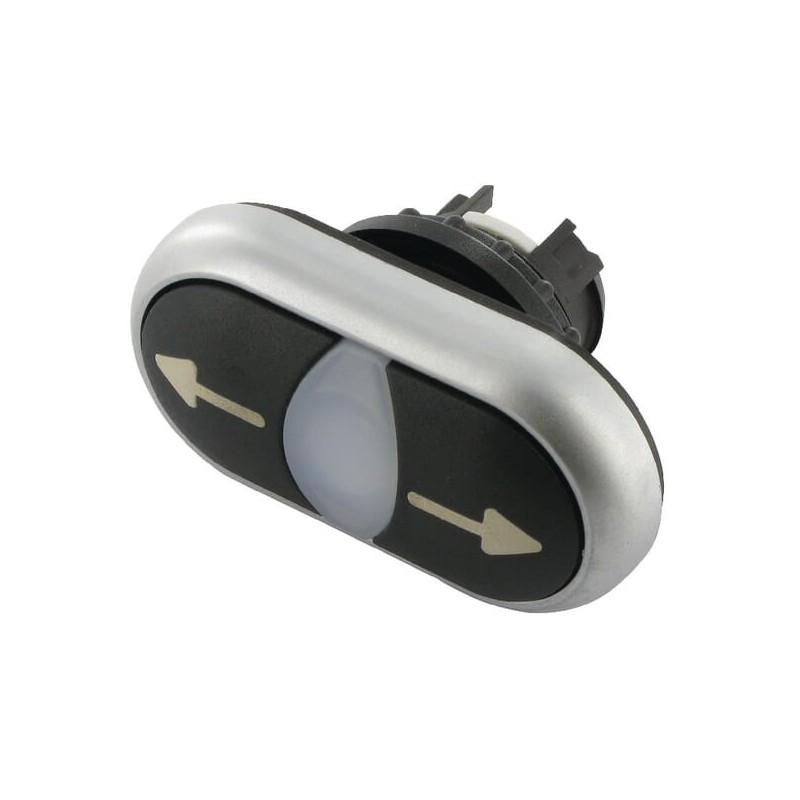 Double actuation with indicator light - M22DDLSX7X7
