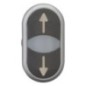 Double actuation with indicator light - M22DDLSX7X7
