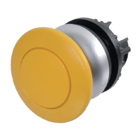 Mushroom actuator yellow - M22DPY