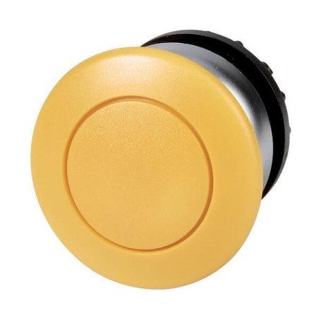 Mushroom actuator yellow - M22DPY