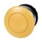 Mushroom actuator yellow - M22DPY