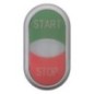 Double actuation with indicator light - M22DDLGRGB1GB