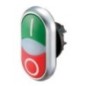 Double actuation with indicator light - M22DDLGRX1X0