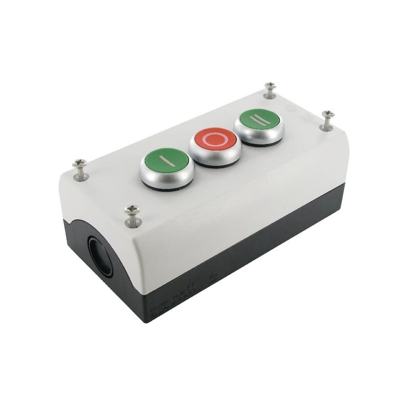 Three-way pushb.stat. 2NC/2NO - M22I3M1
