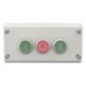 Three-way pushb.stat. 2NC/2NO - M22I3M1