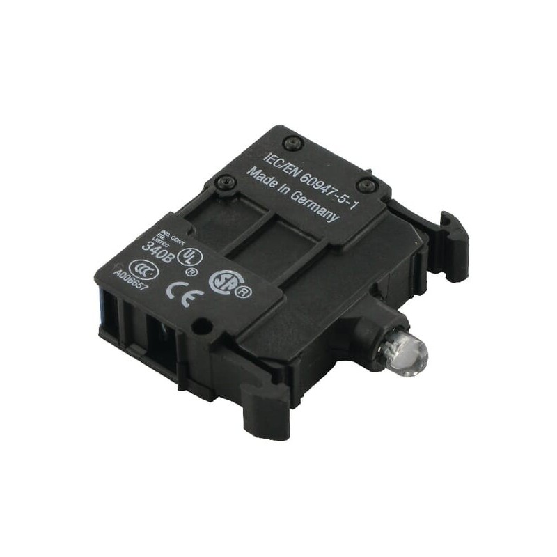 Blue LED element 12-30 V front - M22LEDB