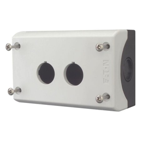 Surface mount enclosure, 2 hole - M22I2